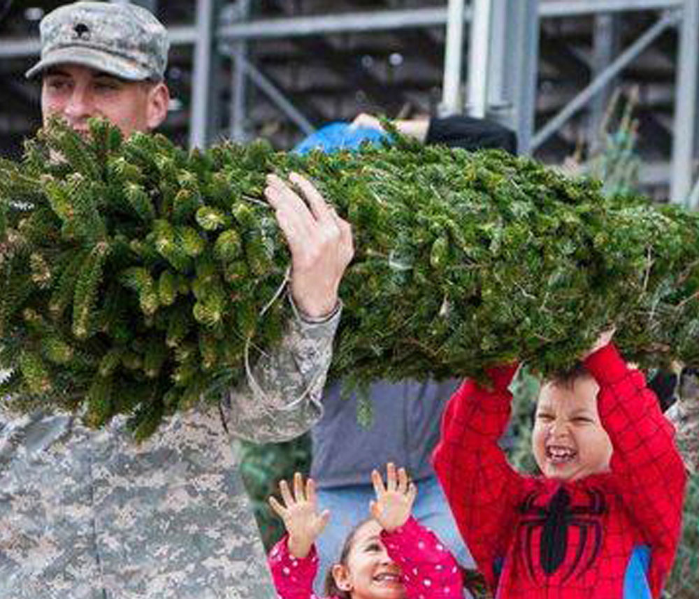 Trees for Troops;